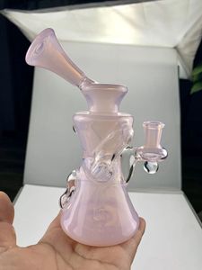 Bubbler Hookahs Glass Bong Rig Bong Wewnętrzne złącze Bonus Bubble Ball Kulki na Instagramie Sok Pudełko Bubbler Ropa naftowa można dostosować lub hurtowo