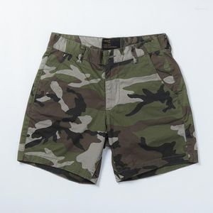 Herrbyxor kamouflage shorts fashionabla casual ren bomullsträcka män tre poäng kort längd kort sommar super trendig 34