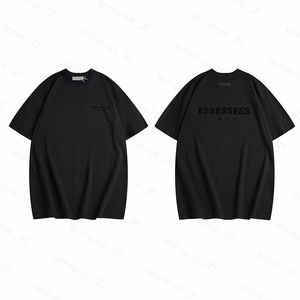 T-shirt Essentialsshirt Mens T Shirts Thick Cotton Version Summer Women Designers Tshirt Fashion Tops Man Casual Letter Polos Clothing Clothes Tees 2024 b6