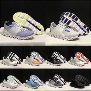 Buty Cloud Cloudswfit dla mężczyzn Kobiety Sneakers Black White Glacier Cobalt Zielony szary sport Casual Trainer Black Cat 4S