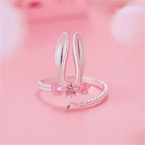 Cluster Rings Fashion Lady 925 Серебряное кольцо для девочек 2024