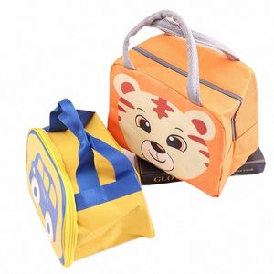 1st Picnic Supplies Bags Carto Lunch Bag Portable Isolated Thermal Lunch Box Milk Bottle For Women Girl Children Children J98i#