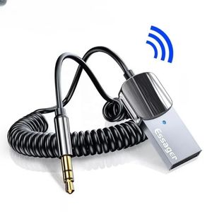 Bluetooth Aux Adapter Dongle USB auf 3,5 mm Jack Car Aux Aux Bluetooth 5.0 Hands -T -Kit für den BT -Sender des Autosempfängers
