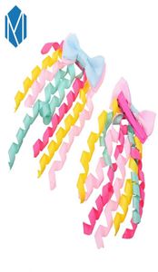 1 paio di ragazze carine per ragazze casuali clips porta coda di cavallo con filo in gomma colorato per capelli elastici per capelli gum per capelli 44497512