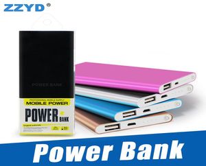 Zzyd Portable Ultra Thin Slim PowerBank 4000MAH зарядное устройство для зарядного устройства для S8 Mobile Plant PC Внешнее аккумулятор1638917