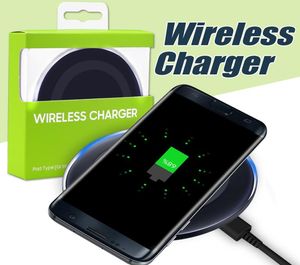 Universal Qi Wireless Ladematte für Samsung S10 S9 Note 9 8 Smartphone Wireless Ladegeräte mit USB -Kabel für iPhone 14 13 17648124