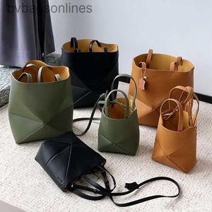 Luxury High Quality Loeweelry Designer Bags for Women Leather Foldable Tote Bag Fashionable Large Capacity Simple Casual with Original 1to1 Brand Logo