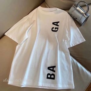 Balengiaga T -Shirt Paris Herren T -Shirts Europa Frankreich Luxusbrief Grafikdruck Fashion Herren lassen Ärmel Balengiaga T Shirt Frauen Kleidung Cotton Cotton 241