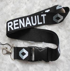 Ganze Universal 10PCS Abnehmbare Straps Car Logo Mobile Handy Lanyard Automobil Key Chain ID -Karten -Hänge Seilhalle Griems G6923477