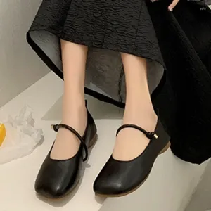 Freizeitschuhe Frauen Wohnung zum Verkauf 2024 Quality Ballerina Fashion Square Toe Flats Tenden