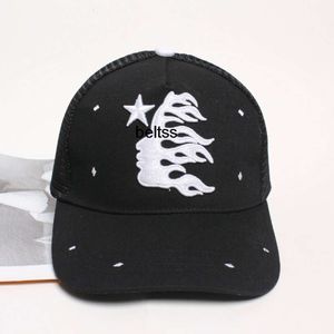 Hellstar moda beyzbol şapkası işlemeli ördek dil şapkası gündelik çok yönlü unisex