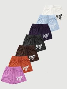 Shorts youngla Shorts maschile cortometrali cortometrali per i pantaloncini da uomo in ginocchio mash pantaloni sportivi casual che eseguono pantaloncini di fitness da basket squat pantaloncini per uomini