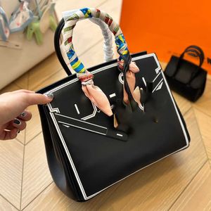 12A top quality women luxury handbags Designer tote bag leather Party dinner bag handcrafted Large Capacity travel shopping bag with small bag 240415