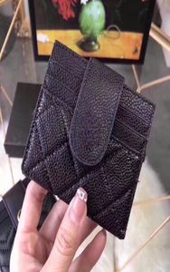 cc wallet luxury designer card holder card holders women classic quilted bag fashion caviar Clip leather sleeve pocket organizer p5481760