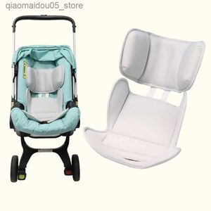 Stroller Parts Accessories Baby stroller seat cushion carrier cushion thick armrest cushion newborn protection cushion fofoo cushion Q240416
