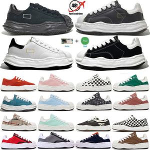 Sneaker Sneaker Scaricatore Scarpe Sneaker Sneaker Domande uomini OG TOE Cap Mmy Mys Basso taglio Sole a pavimento in tela esterna blu nero reticolo bianco rosso verde rosa camminata blu scuro rosa rosa