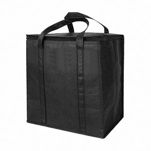 35L extra großer isolierter Kühlbeutel Food Getränk Aufbewahrungskühler -Bag Picknicktasche Kamera Travel -Mittagessen Eis Cooler Box 91TC#