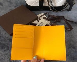 Французский классический GY Printing Walls Card Passport Holder Женщины мужчина монета кошелек кошелек Unisex Mini Clutch Bags4184744