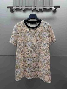 女性のTシャツデザイナー2024ファシンスーーの女性デザイナーOネックTシャツファッションレタープリント半袖TシャツLady Luxury Casual Tops TシャツZwad