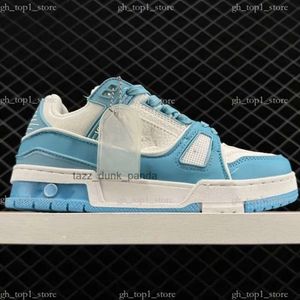 Pure Trainer Lvity Luxury Designer Casual Shoes Logo geprägter Trainer Sneaker Triple White Pink Blue Black Green Gelb Denim Low Herren Sneakers Frauen Trainer 5463