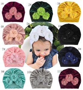 Infant Baby European Style Pretty Fashion Velvet Hat Reborn Girls Winter Sweet Hat Kids Hair Accessories1984795