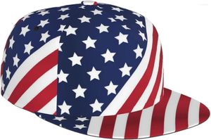 Ball Caps Moda Amerikan bayrağı Bahçocu Şapkalar Erkekler için USA Cap ayarlanabilir Bağımsızlık Trucker Snapback Hat