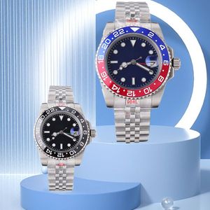 Projektant męski zegarek czarny zegarek ceramiczny twarz 2813 Maszyna automatyczna 904L Stal nierdzewna automatyczna kalendarz Sapphire Mirror Classic Waterproof Watch