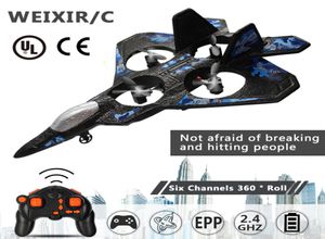 RC Airplano Fixo Modelo de Drone de asa fixo Aeronave Electric RTF EPP EPP Phantom Control Remote Fighter Quadcopter planador plano Aircraf Y9874113