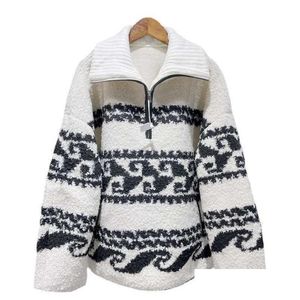 Frauenpullover Isabel Marant Etoile Marner Pullover Frauen Reißverschluss Plover Halbzip Fleece Mantel Drop Lieferung Bekleidung Kleidung Otulo