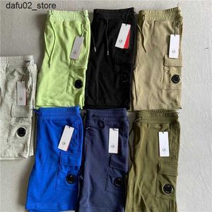 Men's Shorts Shorts Cp Sports Companys Loose Pants Sweatpants Trendy Garment Dyed Q240416