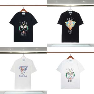 Sweatshirt Herren Frauen T -Shirts Top Casablanc Fashion Summer Muster Klassiker für Mann Designer Sweat Shirt T -Shirts S s