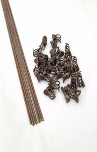 50st Plastic Orchid Clips10pcs Plant Support Fixed Wire Bracket Garden Flower Vine Clips for Supporting Stems Vines Stalks1478848