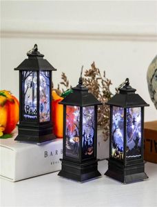 Cadılar Bayramı Vintage Pumpkin Hafif Lamba Partisi Asma Dekor Led Fener Partisi Malzemeleri Cadılar Bayramı Vintage Lanter B3552731