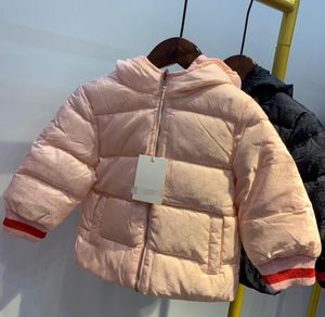 Brand Boy Girls New Baby Down Jacket grossa com capuz 90 pato Down Down In Winter Down Coat Children Rous Size 1001508217562