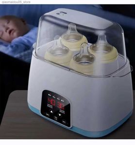 Flaskvärmare sterilisatorer# baby desinfektionsmedel mjölkvärmare 6-i-1 multifunktionell automatisk intelligent termostat Q2404175