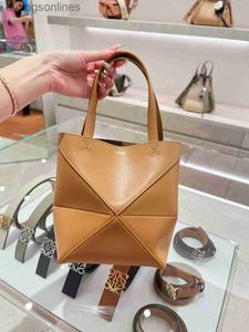 Luxus hochwertige Loeweelry Designer -Taschen für Frauen Frauen Bag Puzzle Tasche Mini -Tasche Klapptasche Handtasche mit original 1 TO1 Brand Logo
