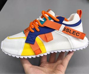 Tasarımcı Mesh Karışık Renkler Spor Ayakkabıları Moda Trendi Erkek Parti Seyahat Ayakkabıları Nefes Alabilir Kalın Alt Konfor Daireleri Çalıştırma Tenis Yürüyüş Loafers