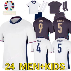 2024 Englands Foden Soccer Jerseys Kane Bellingham Sterling Grealish Rashford Mount Saka 24 25 National Football Jersey Men Kids Kit Uniform Englands Trippier