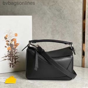Luksusowe oryginalne torby na ramię loeweelry Designer dla kobiet Vintage Crossbody Handheld poduszka Puzzle Bag na ramię luksusowa torba projektantów geometrii z oryginalnym logo