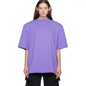 Женские футболки с Твердым цветом простая круглая футболка для корпуса.