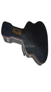 Caso de guitarra acústica de Yumiya Black Superior Pu Tabric para Guitars de 41 polegadas2520523