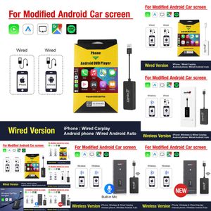 2024 Carlinkit USB Wireless CarPlay Dongle Wired Android Auto AI Box MirrorLink Car Player Multimedia Bluetooth Connect Bluetooth Connect