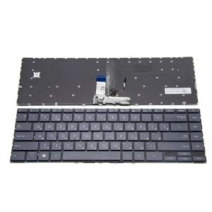 Tangentbord Ny RU -ryska bakgrundsbelyst tangentbord för Asus Zenbook 14 UM425 UM425I UM425IA UM425QA UX425 UX425J UX425JA UX425EA U4700 Svart silver