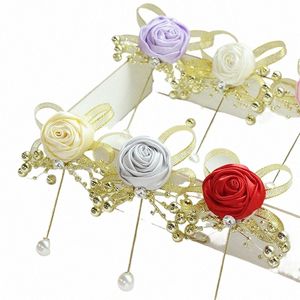 yo cho corsage花groom boutniere fr men brooch girl pearl corsage wedding planner supplies prom party meeting fi decor y0dg＃