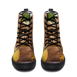 Botas personalizadas de designer de cano alto para homens para homens sapatos de sapatos casuais treinadores planos esportes ao ar livre tênis respiráveis personaliza o sapato gai