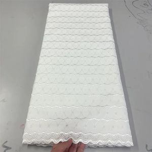 High Quality Swiss Voile Lace In Switzerland 100% Cotton Polish Dry Men Dress Lace fabric For Wedding Dresses Africa Fabrics 240409