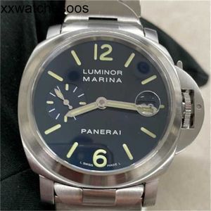 최고의 디자이너 시계 Paneraiss 시계 기계식 강철 40mm 유니esx PAM00070 StockpyCP