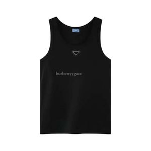 Designer Shirt Tees Mens Tank Tops T Shirts Summer Slim Fit Sports Breathable Sweat-absorbing Black Underwear Bottom Top Fashion Men's Clothing