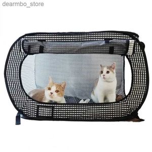 Cat Carriers Crates Houses Necoichi-Up Cat Carrier Portable Liht-Weiht 31x20x20 L49