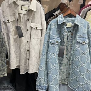 Hemd Jeans Jacke Neu Retro Casual Hong Kong Style Lose Jacke Tops Vielseitiges Hemd